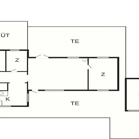 度假居 5 Person In Ulfborg-by Traum *