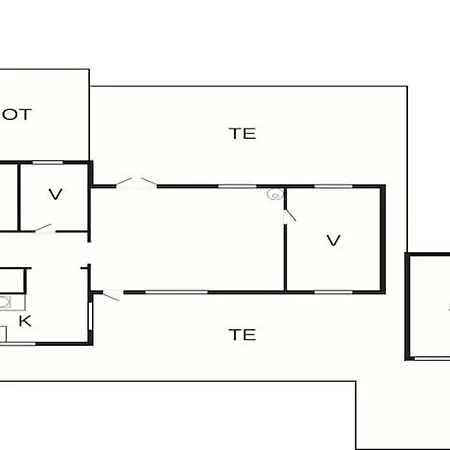 度假居 5 Person In Ulfborg-by Traum *